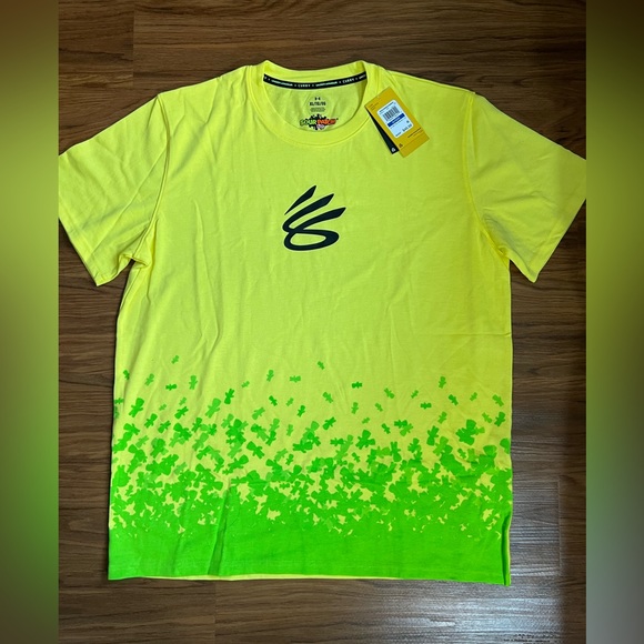 *NWT* Under Armour Men’s Curry Sour Then Sweet Heavyweight Short Sleeve Size XL - Picture 4 of 7
